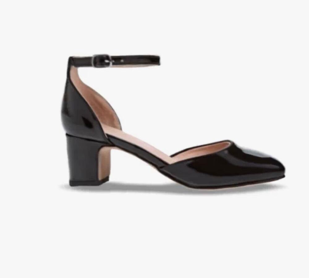 Steve Madden Prettyy Black Patten Leather size 1